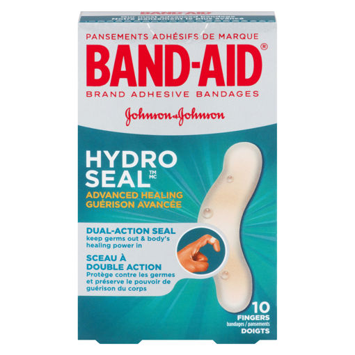 Picture of BAND-AID BANDAGE - HYDRO SEAL FINGERS 10S                                  