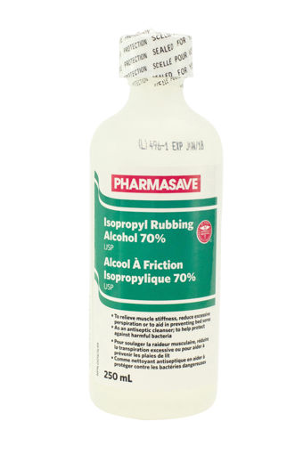 Picture of PHARMASAVE ISOPROPYL ALCOHOL 70% 250ML                                     