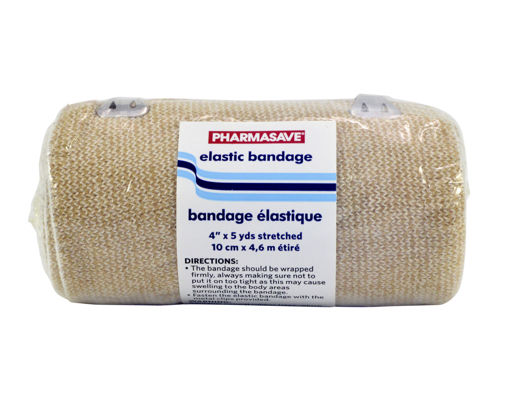 Picture of PHARMASAVE BANDAGE - ELASTIC 4IN X 5YDS                                    