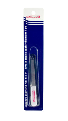 Picture of PHARMASAVE NAIL FILE - SAPPHIRE 4IN                                        