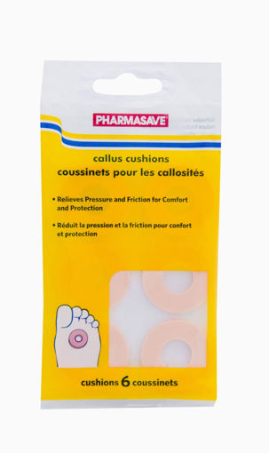 Picture of PHARMASAVE CALLOUS CUSHIONS 6S                                             