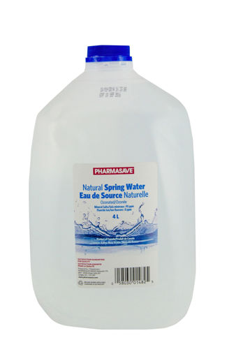 Picture of PHARMASAVE NATURAL SPRING WATER (ONT, ATL ONLY) 4LT                        