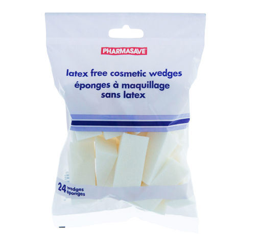 Picture of PHARMASAVE COSMETIC WEDGES SPONGE - LATEX FREE 24S                         