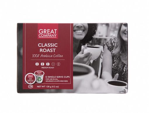 Picture of GREAT COMPANY SINGLE SERVE CUPS - CLASSIC ROAST 12S                        