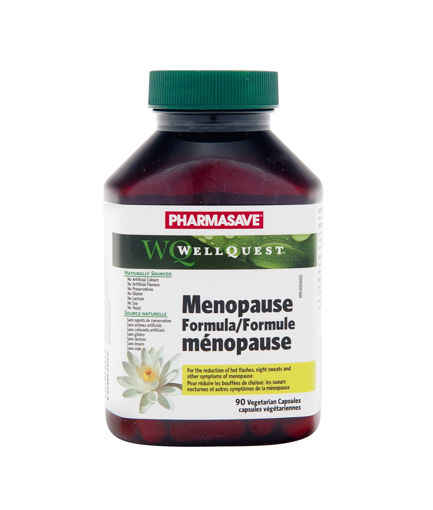 Picture of PHARMASAVE WELLQUEST MENOPAUSE FORMULA VEGETARIAN CAPSULES 90S             