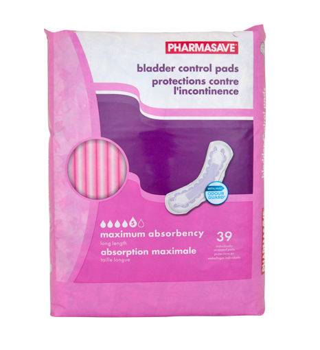 Picture of PHARMASAVE BLADDER CONTROL PADS – LONG 39S                                 