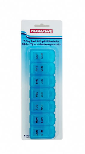 Picture of PHARMASAVE 7-DAY PUSH and POP PILL REMINDER