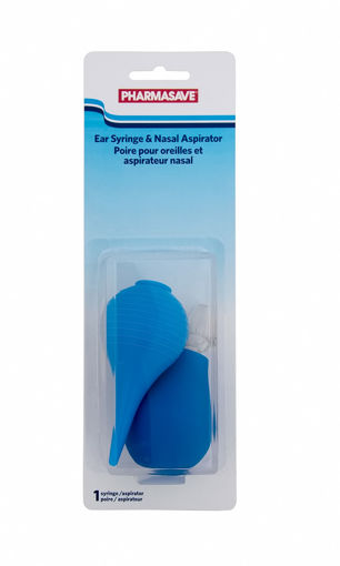 Picture of PHARMASAVE EAR SYRINGE and NASAL ASPIRATOR