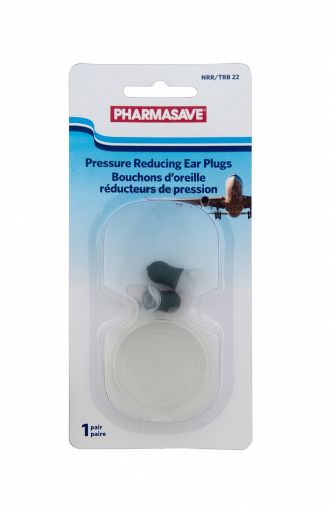 Picture of PHARMASAVE PRESSURE REDUCING EAR PLUGS 1PR                                 
