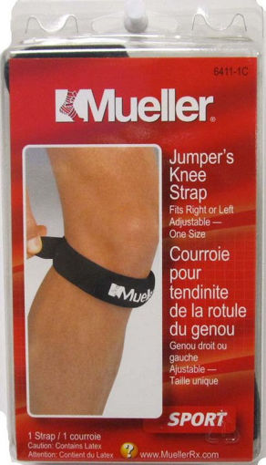 Picture of MUELLER JUMPERS KNEE STRAP - BLACK OSFM