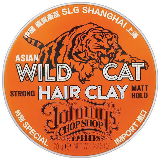 Picture of JOHNNYS CHOP SHOP ASIAN WILD CAT HAIR CLAY 70GR                            