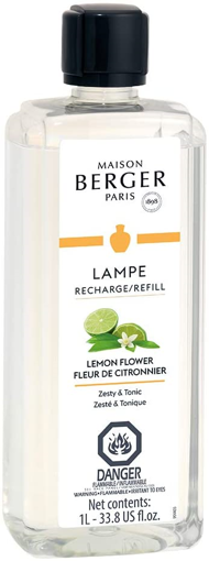 Picture of MAISON BERGER PARIS LAMPE FRAGRANCE REFILL - LEMON FLOWER 500ML                         
