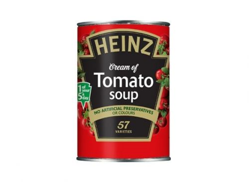 Picture of HEINZ CREAM OF TOMATO SOUP CAN                             
