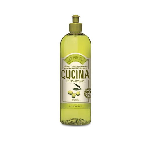 Picture of CUCINA FRUITS and PASSION CONCENTRATED DISH DETERGENT - CORIANDER AND OLIVE TREE  500ML