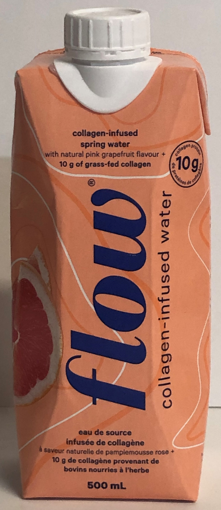 Picture of FLOW COLLAGEN INFUSED WATER - GRAPEFRUIT 500ML              