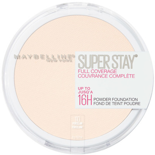 Picture of MAYBELLINE SUPER STAY FULL COVERAGE POWDER- 110 PORCELAIN 6GR              