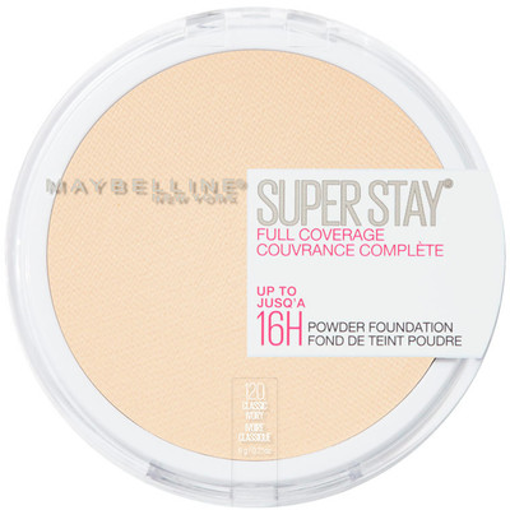 Picture of MAYBELLINE SUPER STAY FULL COVERAGE POWDER - 120 CLASSIC IVORY 6GR         