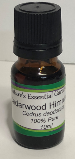 Picture of NATURES ESSENTIAL GARDEN ESSENTIAL OIL - HIMALAYAN CEDAWOOD  10ML          