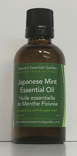 Picture of NATURES ESSENTIAL GARDEN JAPANESE MINT OIL 50ML                            