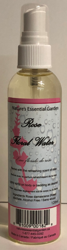 Picture of NATURES ESSENTIAL GARDEN ROSE FLORAL WATER 120 ML                          