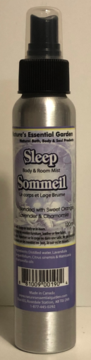 Picture of NATURES ESSENTIAL GARDEN BODY and ROOM MISTER - SLEEP 120ML