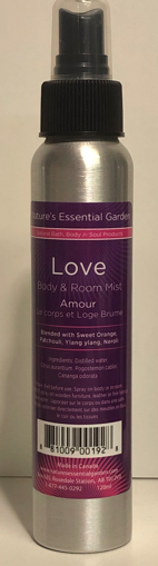 Picture of NATURES ESSENTIAL GARDEN BODY and ROOM MISTER - LOVE 120ML