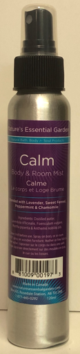 Picture of NATURES ESSENTIAL GARDEN BODY and ROOM MISTER - CALM 120ML