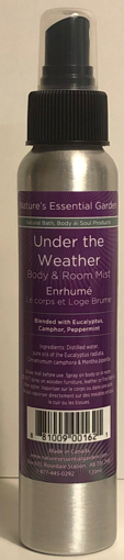 Picture of NATURES ESSENTIAL GARDEN BODY and ROOM MISTER - UNDER THE WEATHER 120ML