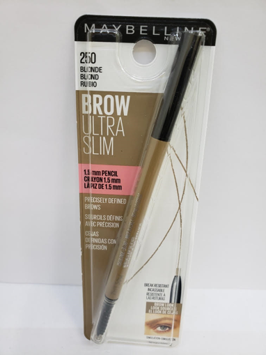 Picture of MAYBELLINE BROW ULTRA SLIM EYEBROW PENCIL - BLONDE 0.6GR                   