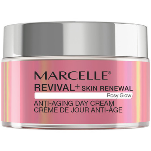 Picture of MARCELLE REVIVAL + ROSY GLOW ANTI-AGING DAY CREAM - ALL SKIN TYPES 50ML    