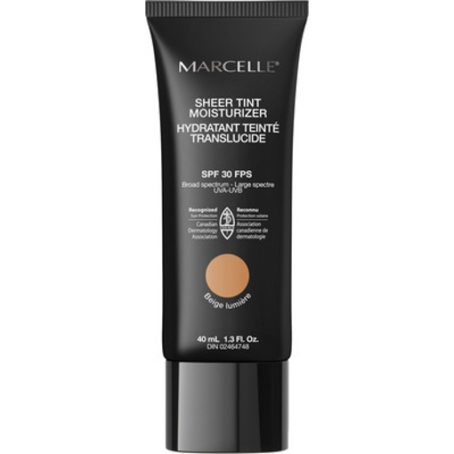 Picture of MARCELLE SHEER TINT MOISTURIZER SPF30 - BEIGE LUMIERE 40ML                 