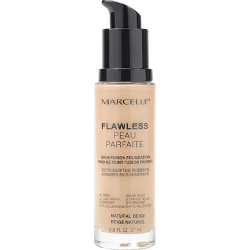 Picture of MARCELLE FLAWLESS FOUNDATION - NATURAL BEIGE 27ML                          