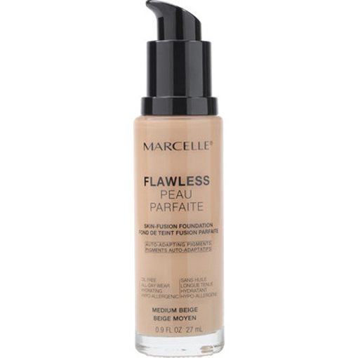 Picture of MARCELLE FLAWLESS FOUNDATION - MEDIUM BEIGE 27ML                           