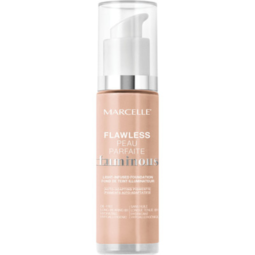 Picture of MARCELLE FLAWLESS LUMINOUS FOUNDATION - BUFF BEIGE 27ML                    