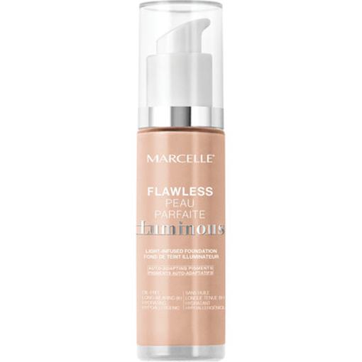 Picture of MARCELLE FLAWLESS LUMINOUS FOUNDATION - NUDE BEIGE 27ML                    