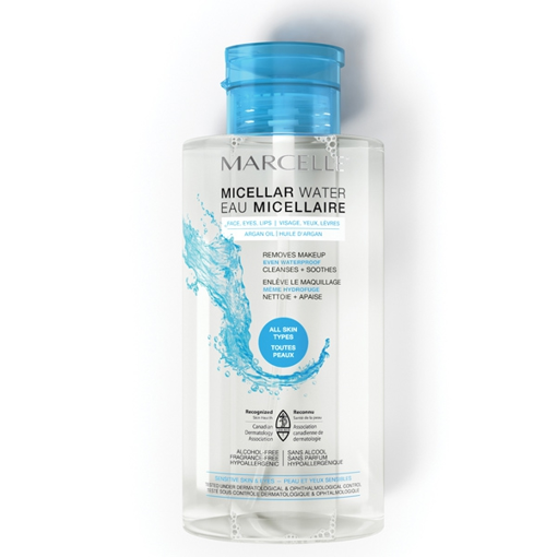 Picture of MARCELLE MICELLAR WATER - WATERPROOF - ALL SKIN TYPES 400ML                