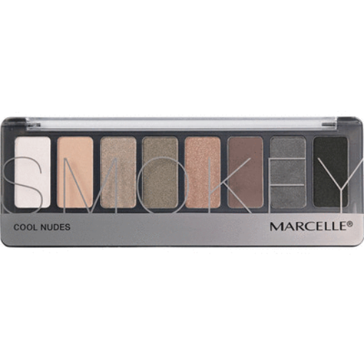 Picture of MARCELLE SMOKEY EYESHADOW PALETTE - COOL NUDES 8.3GR                       
