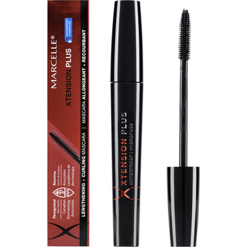 Picture of MARCELLE XTENSION PLUS WATERPROOF MASCARA - BLACK                          