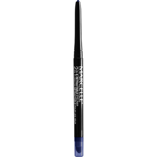 Picture of MARCELLE 2IN1 RETRACTABLE EYE LINER MIDNIGHT BLUE