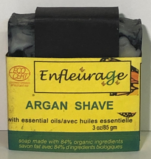 Picture of ENFLEURAGE ORGANIC ARGAN SHAVE BAR 85GR