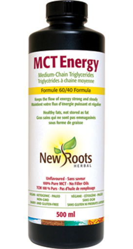 Picture of NEW ROOTS HERBAL MCT ENERGY OIL 500ML