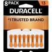 Picture of DURACELL HEARING AID BATTERIES - 13 8S