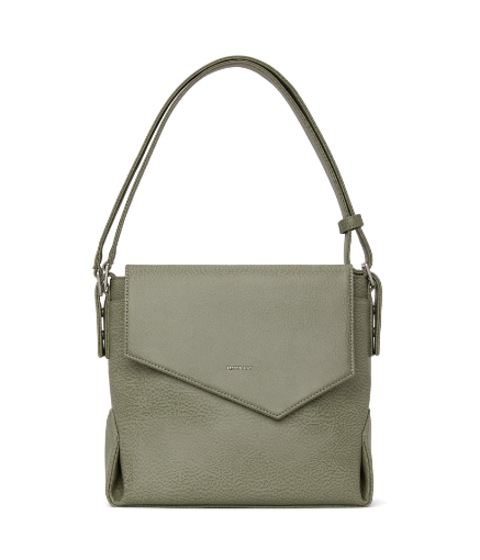 Picture of MATT and NAT DWELL MONKLAND SHOULDER BAG - MATCHA