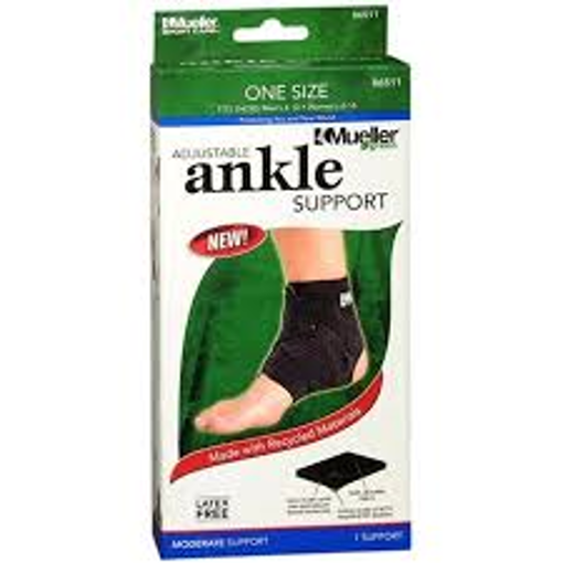 Picture of MUELLER GREEN ANKLE SUPPORT - ADJUSTABLE - O/S                             