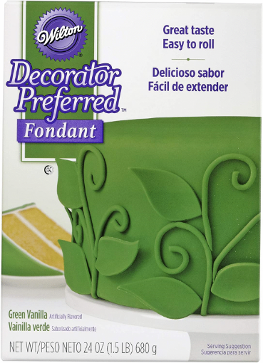 Picture of WILTON FONDANT DECORATOR PREFERRED - GREEN VANILLA 680GR                