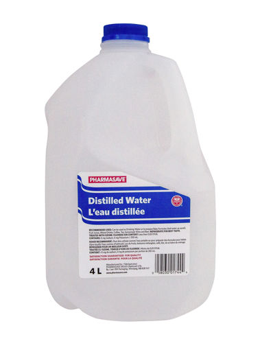 Picture of PHARMASAVE DISTILLED WATER 4LT                                             