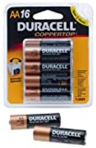 Picture of DURACELL COPPERTOP BATTERIES AA 16S                                        