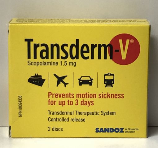 Picture of TRANSDERM-V 1.5MG DISC 2S                                                  