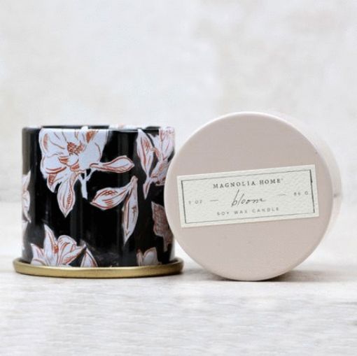 Picture of MAGNOLIA HOME CANDLE MINI TIN - BLOOM 3OZ 