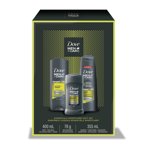 Picture of DOVE MEN +CARE MIXED ACTIVE FRESH GIFT PACK                                